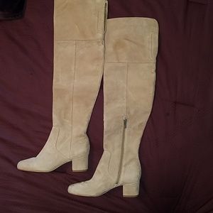 Beige – Sam Edelman Thora Tall Boots Womens Knee H